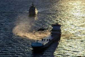 Finlandiya Fitburg Gemisi Rus Çeliğiyle Ele Geçirildi