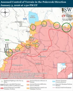 Ukrayna Rodynske Savunması ve Myrnohrad İkmal Hattı (2026)