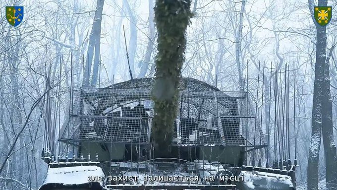 Ukrayna’da Rus Tankları İçin Yeni Anti‑Drone Kafes Tasarımı