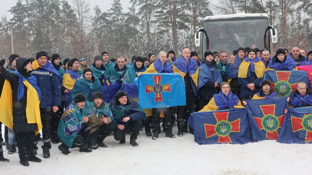 5 Şubat 2026'da 157 Ukraynalı Rus Esaretinden Döndü